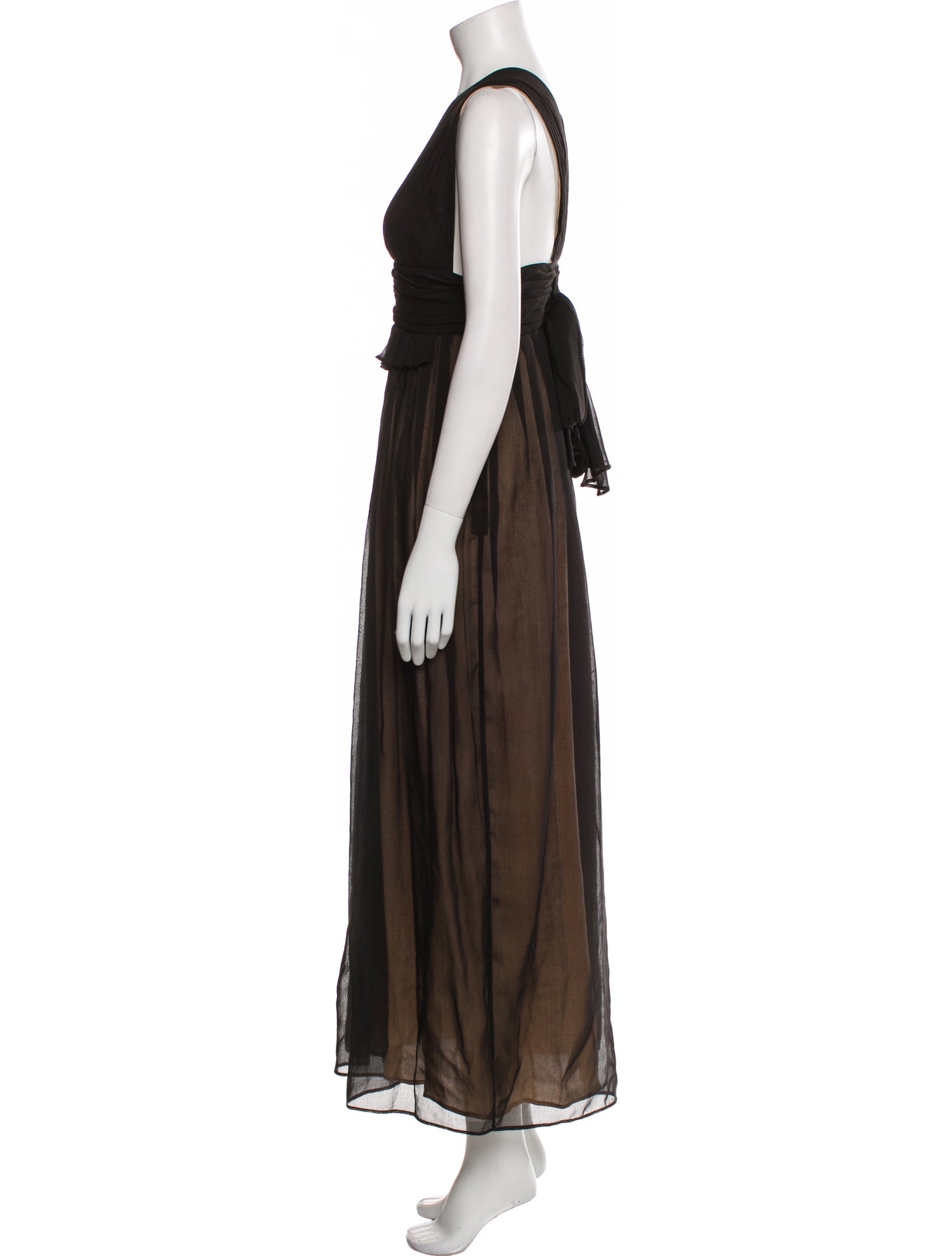 3.1 Phillip Lim V-Neck Long Dress