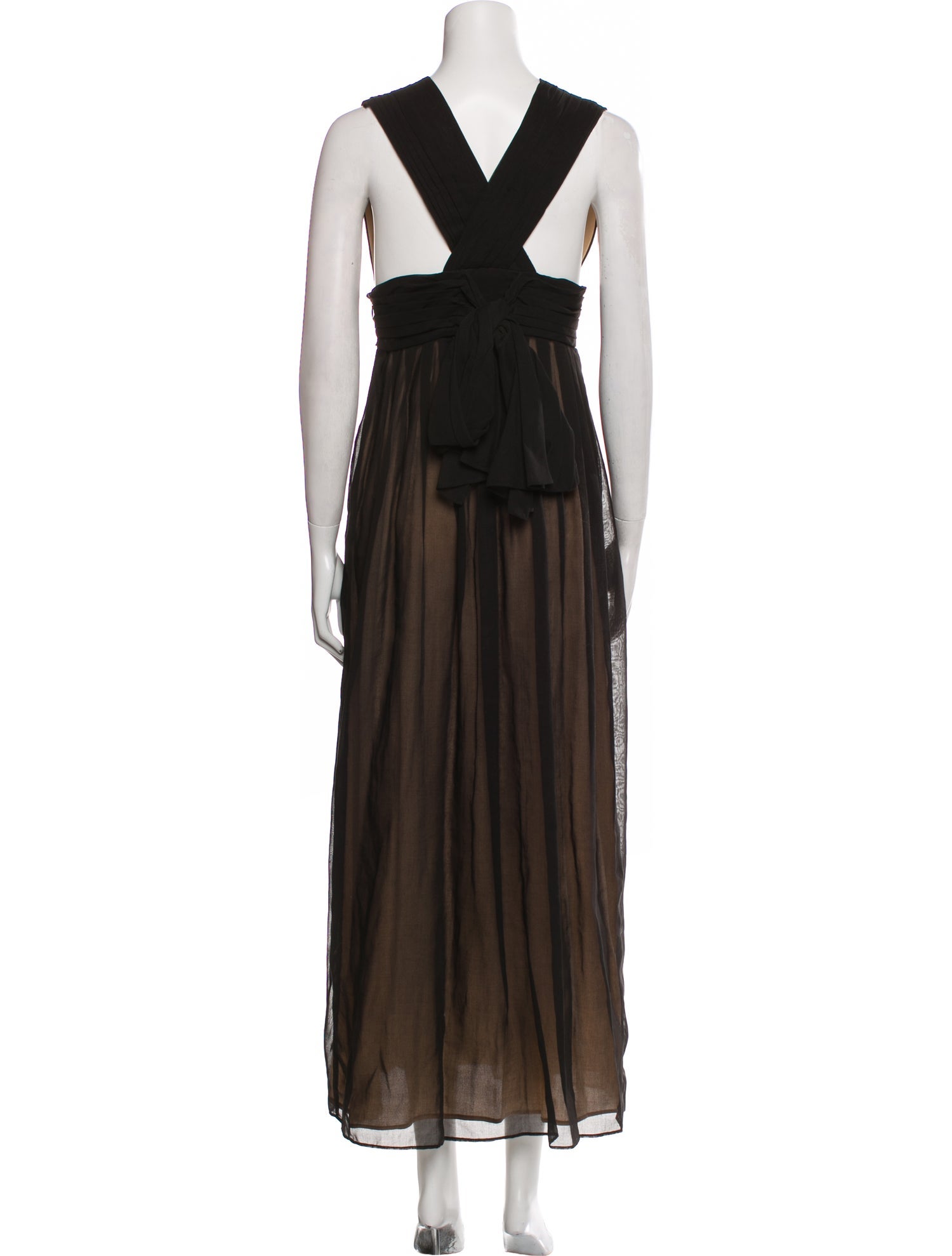 3.1 Phillip Lim V-Neck Long Dress