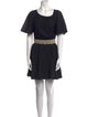 3.1 Phillip Lim Scoop Neck Mini Dress