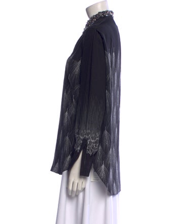 3.1 Phillip Lim Silk Printed Button-Up Top