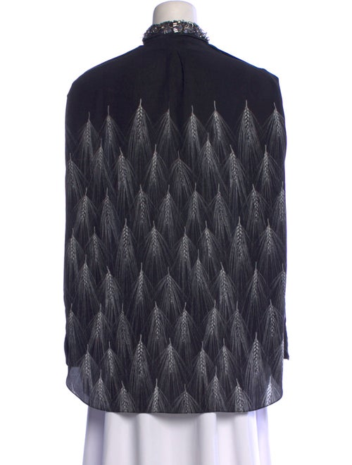 3.1 Phillip Lim Silk Printed Button-Up Top