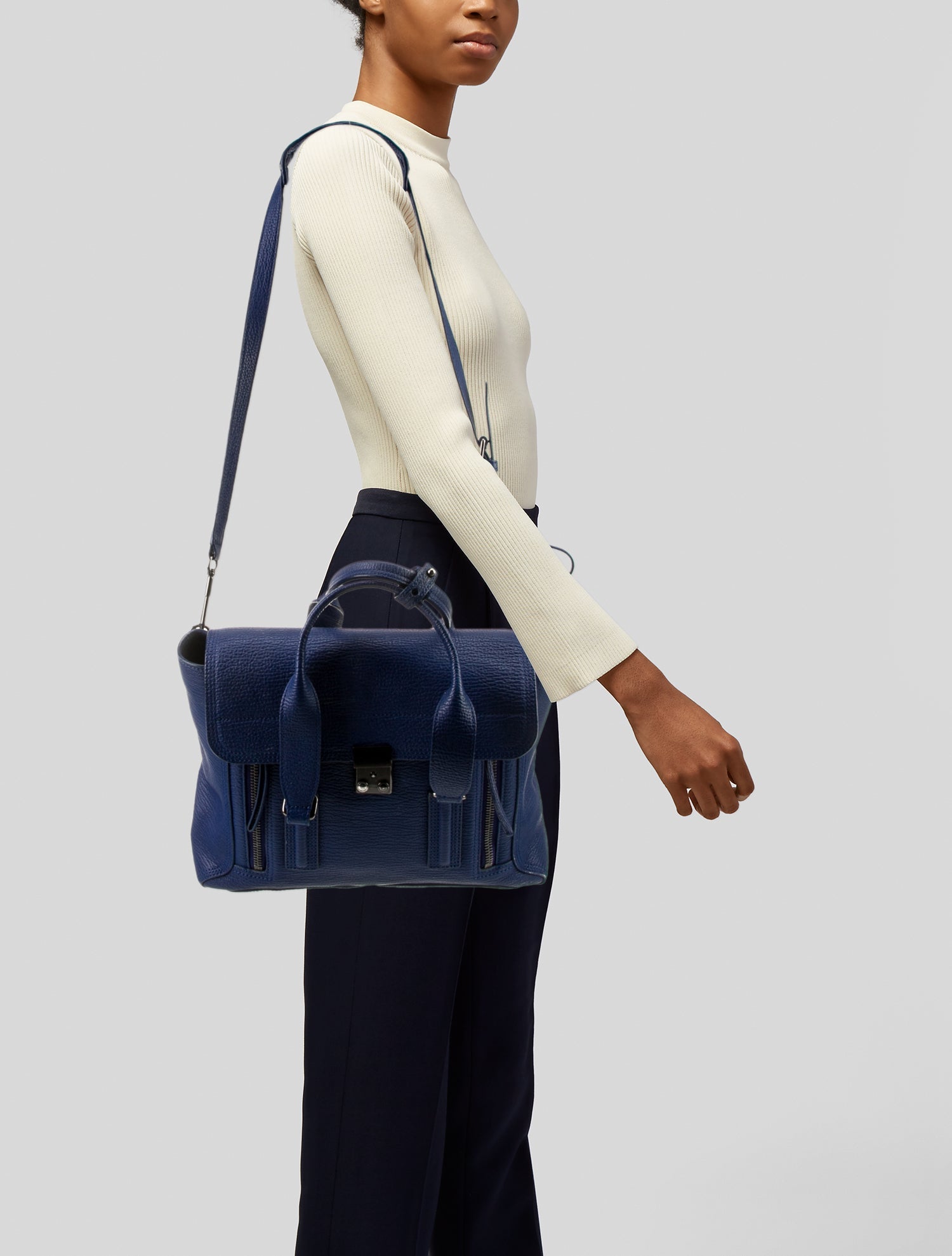 3.1 Phillip Lim Leather Top Handle Bag
