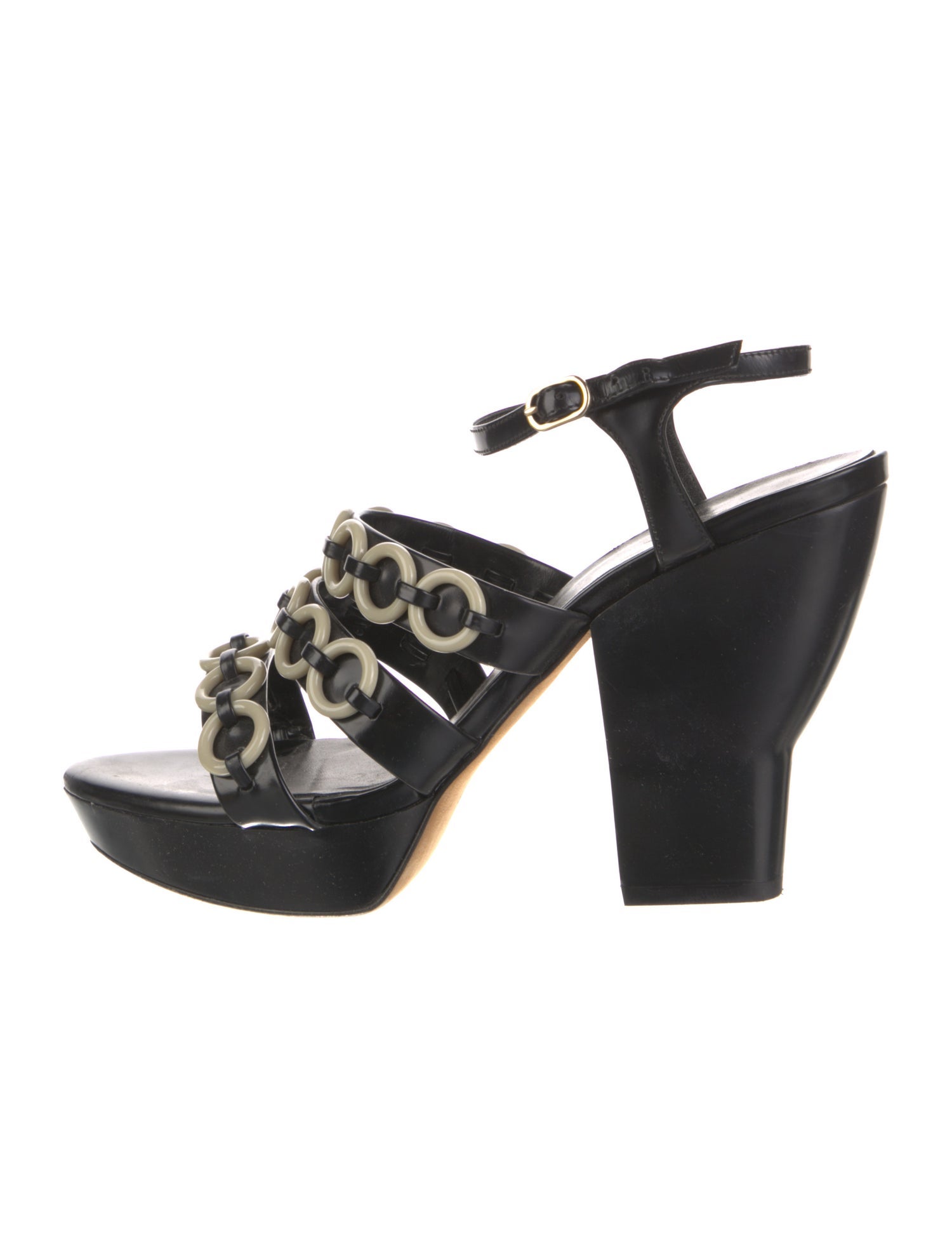 3.1 Phillip Lim Leather T-Strap Sandals