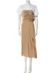 3.1 Phillip Lim Square Neckline Long Dress