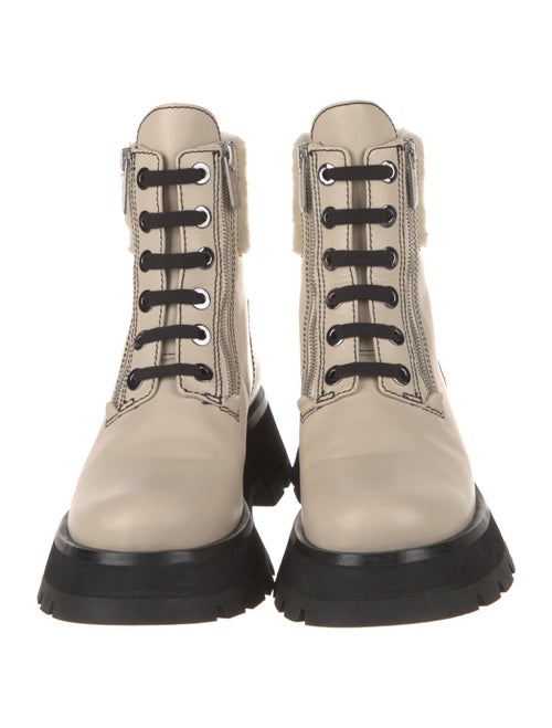 3.1 Phillip Lim Leather Combat Boots