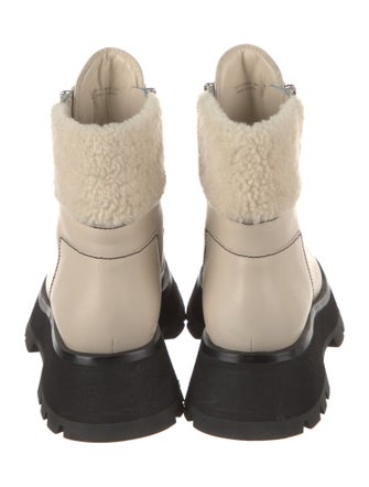 3.1 Phillip Lim Leather Combat Boots