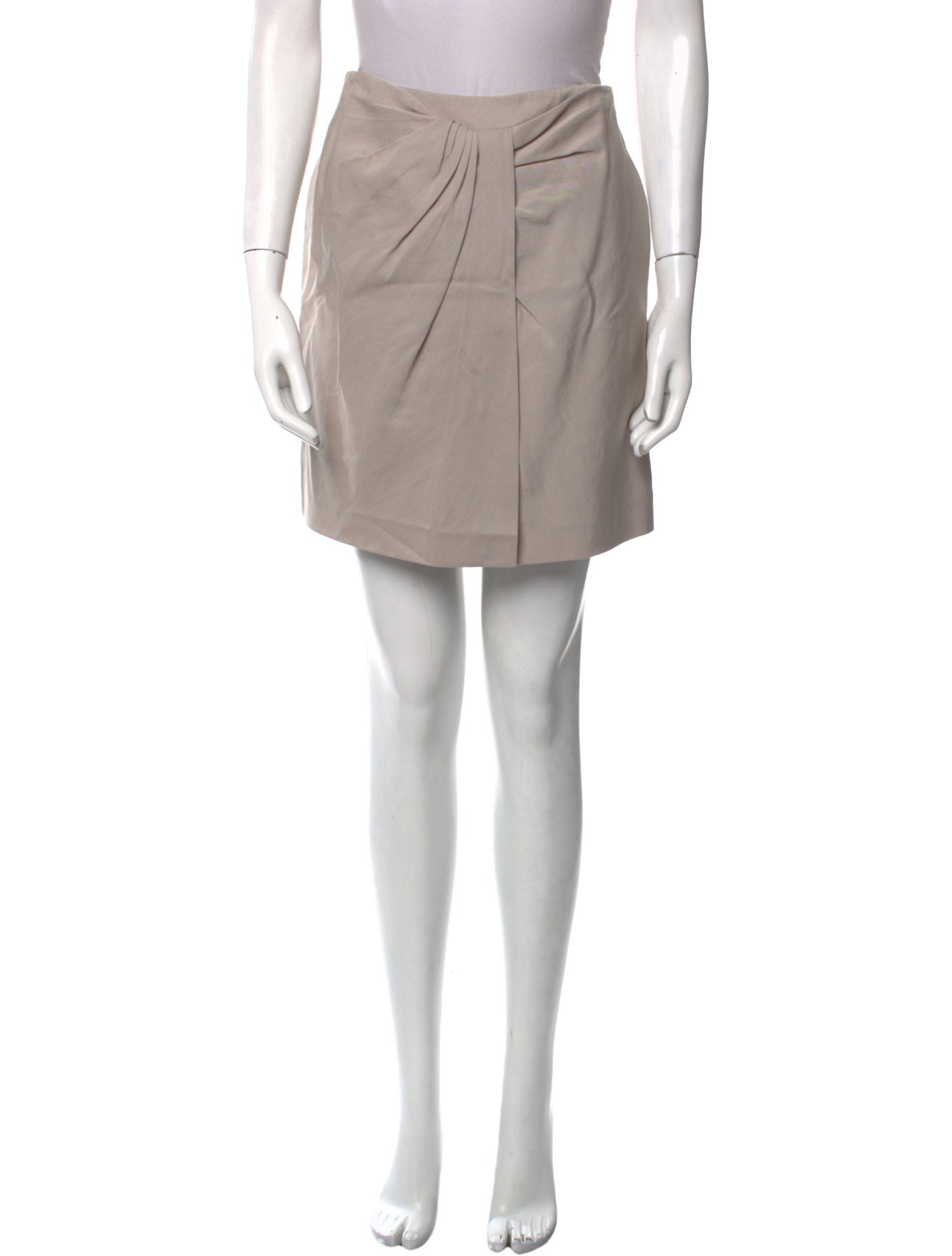 3.1 Phillip Lim Pleated Accents Mini Skirt