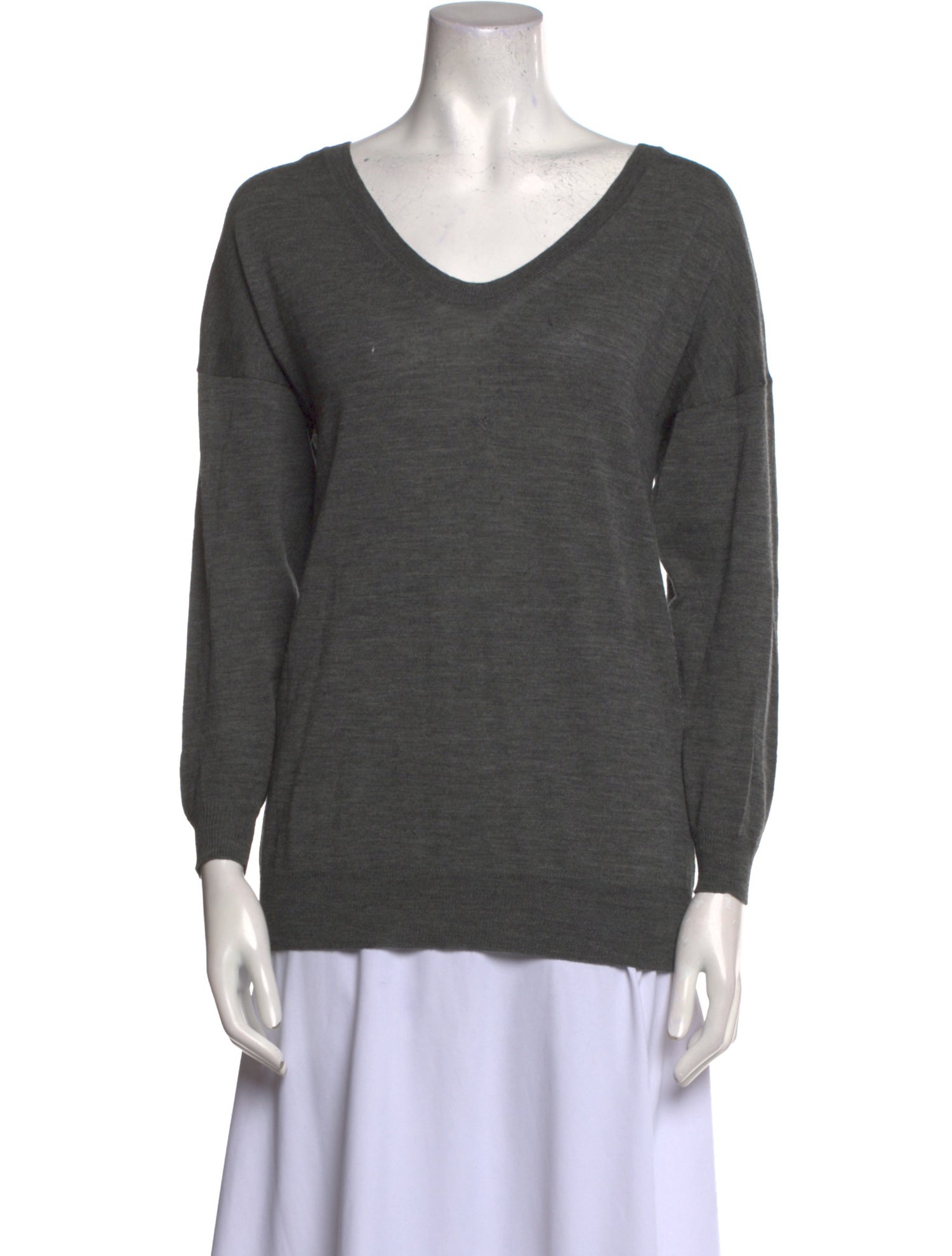 3.1 Phillip Lim Merino Wool V-Neck Sweater