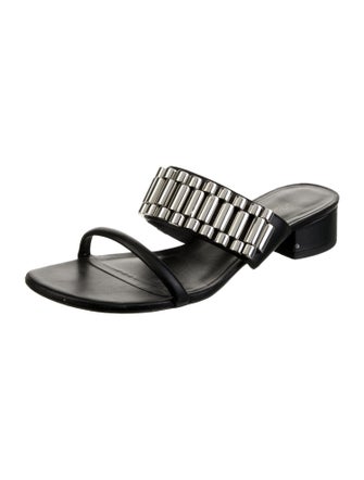 3.1 Phillip Lim Leather Printed Slides