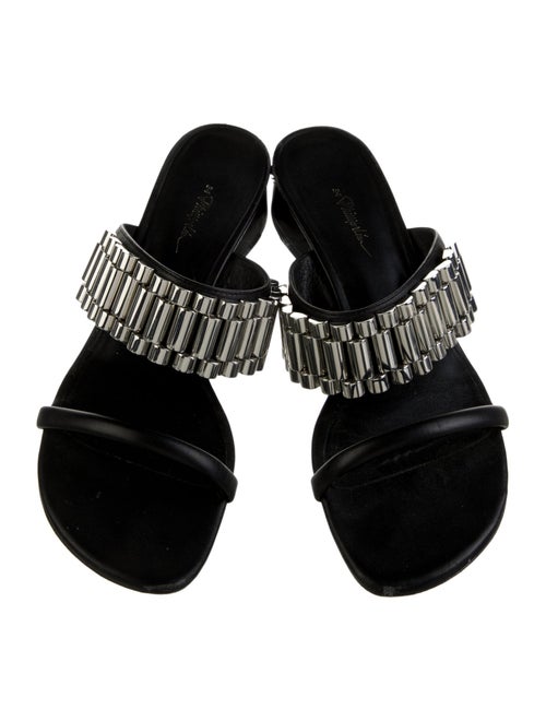 3.1 Phillip Lim Leather Printed Slides