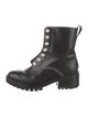 3.1 Phillip Lim Faux Pearl Accents Leather Combat Boots