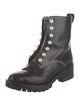 3.1 Phillip Lim Faux Pearl Accents Leather Combat Boots
