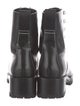 3.1 Phillip Lim Faux Pearl Accents Leather Combat Boots