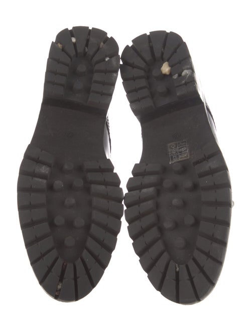 3.1 Phillip Lim Faux Pearl Accents Leather Combat Boots