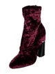3.1 Phillip Lim Velvet Sock Boots