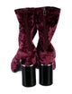 3.1 Phillip Lim Velvet Sock Boots