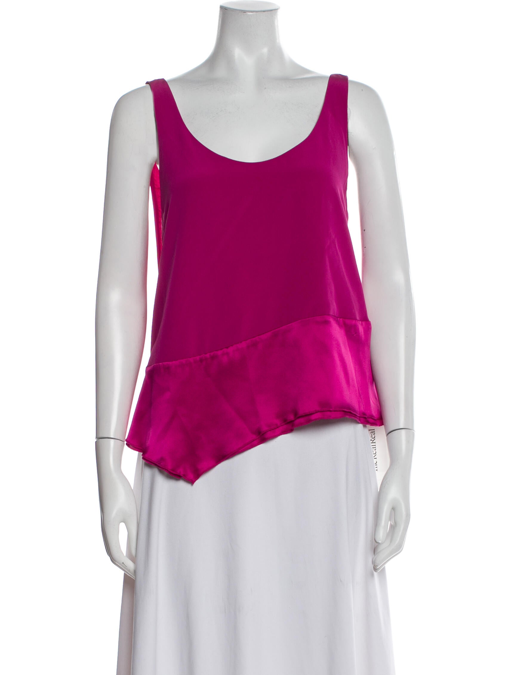 3.1 Phillip Lim Silk Scoop Neck Top