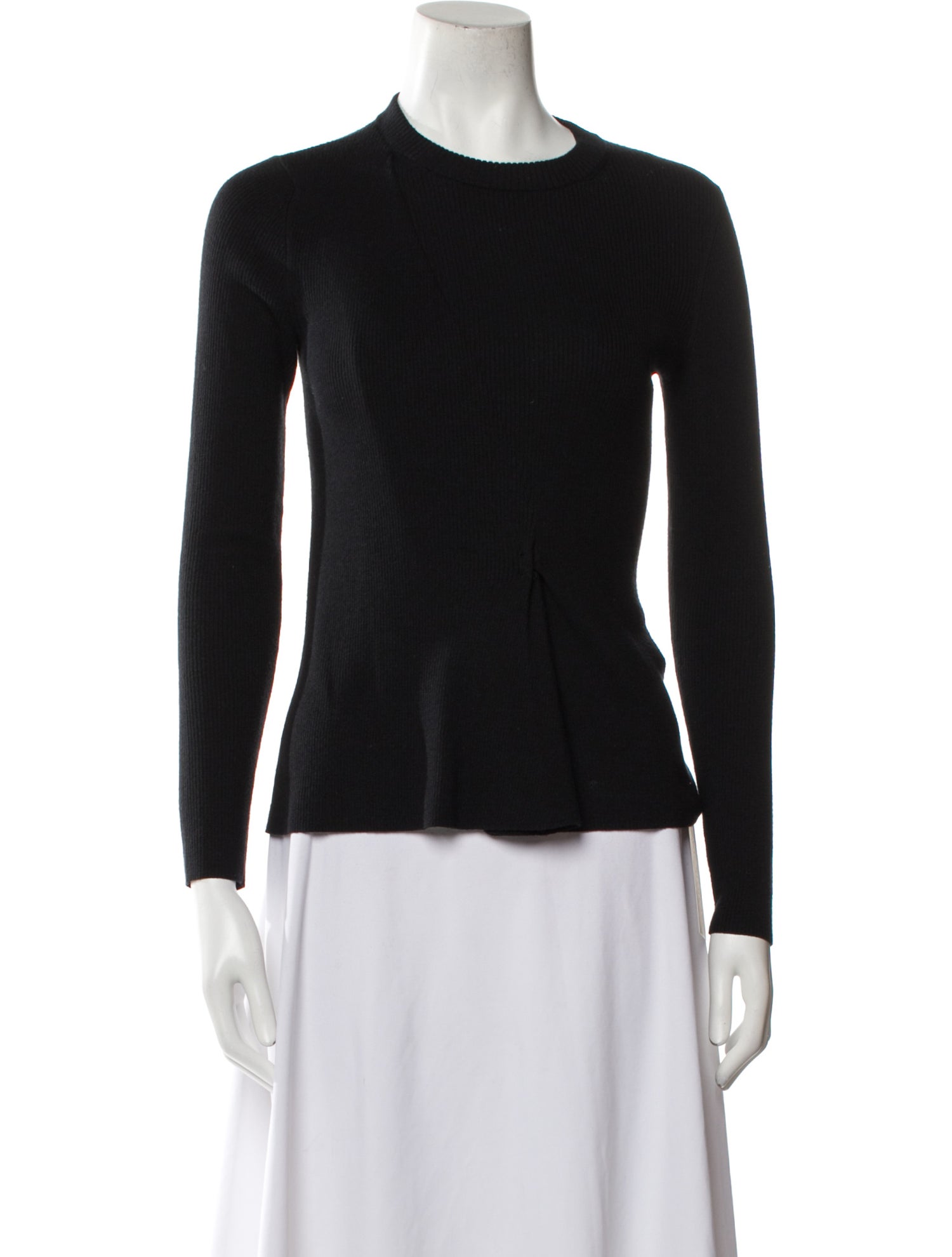 3.1 Phillip Lim Crew Neck Long Sleeve Top