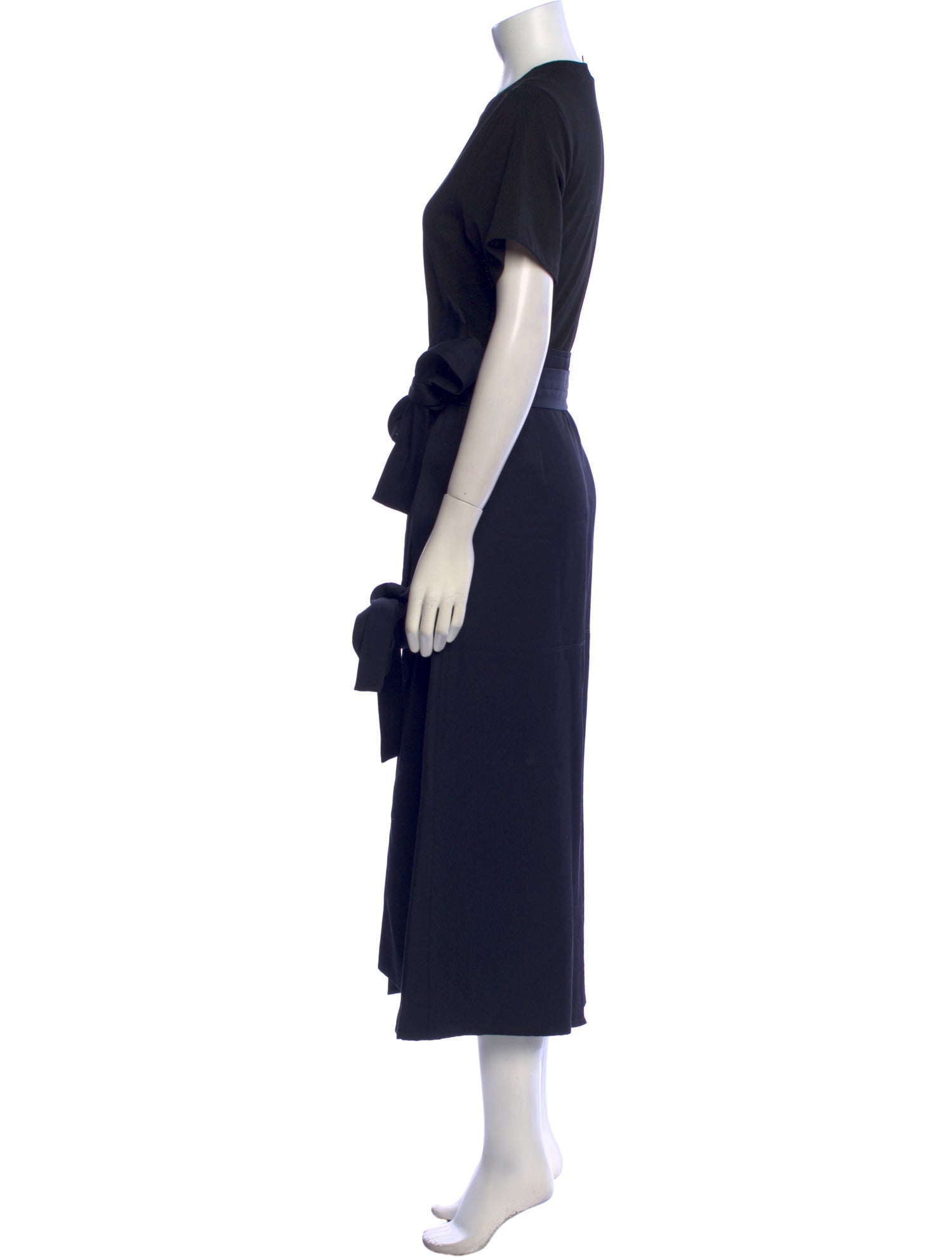 3.1 Phillip Lim Crew Neck Long Dress