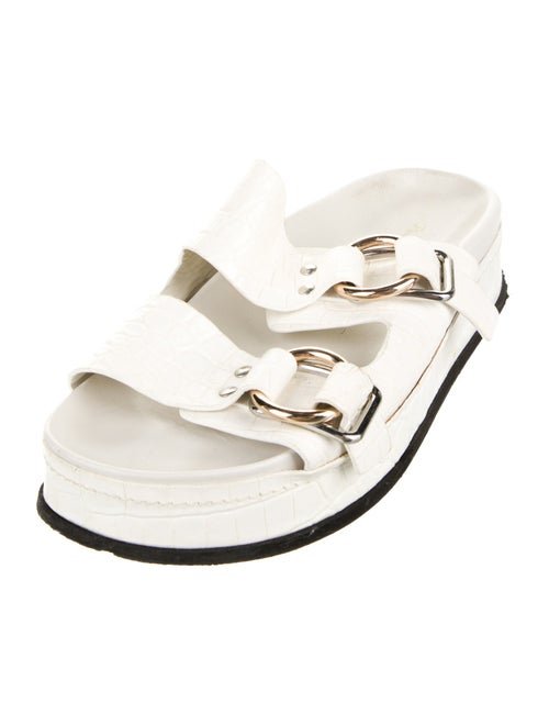 3.1 Phillip Lim Embossed Leather Sandals