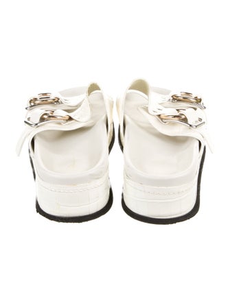 3.1 Phillip Lim Embossed Leather Sandals