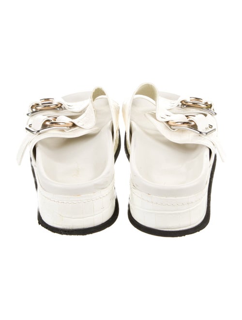3.1 Phillip Lim Embossed Leather Sandals