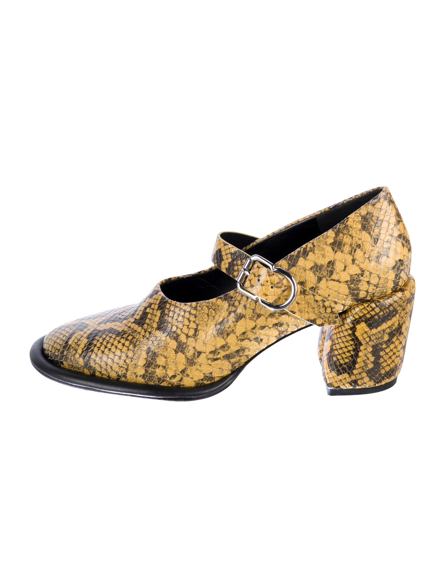 3.1 Phillip Lim Leather Animal Print Pumps
