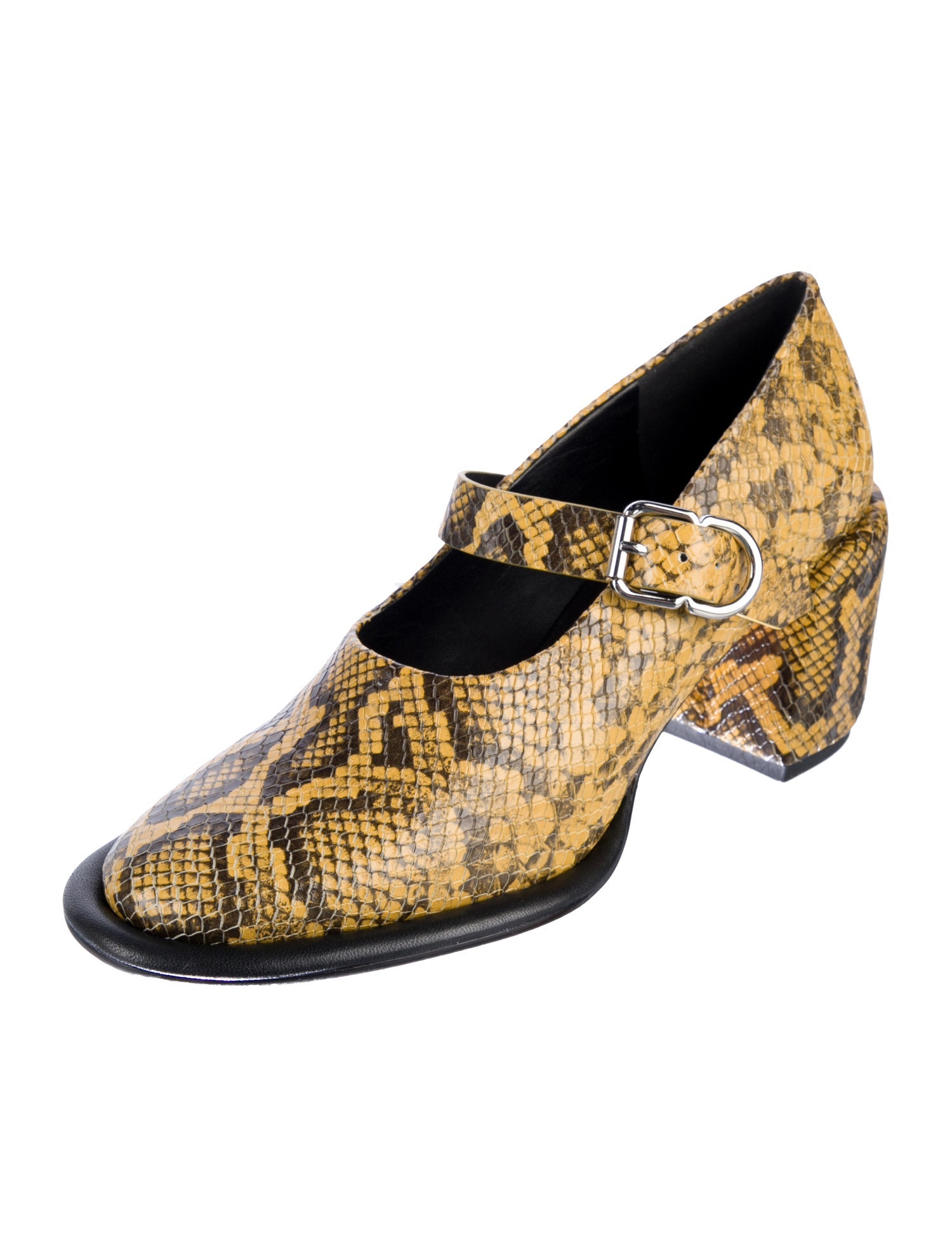 3.1 Phillip Lim Leather Animal Print Pumps