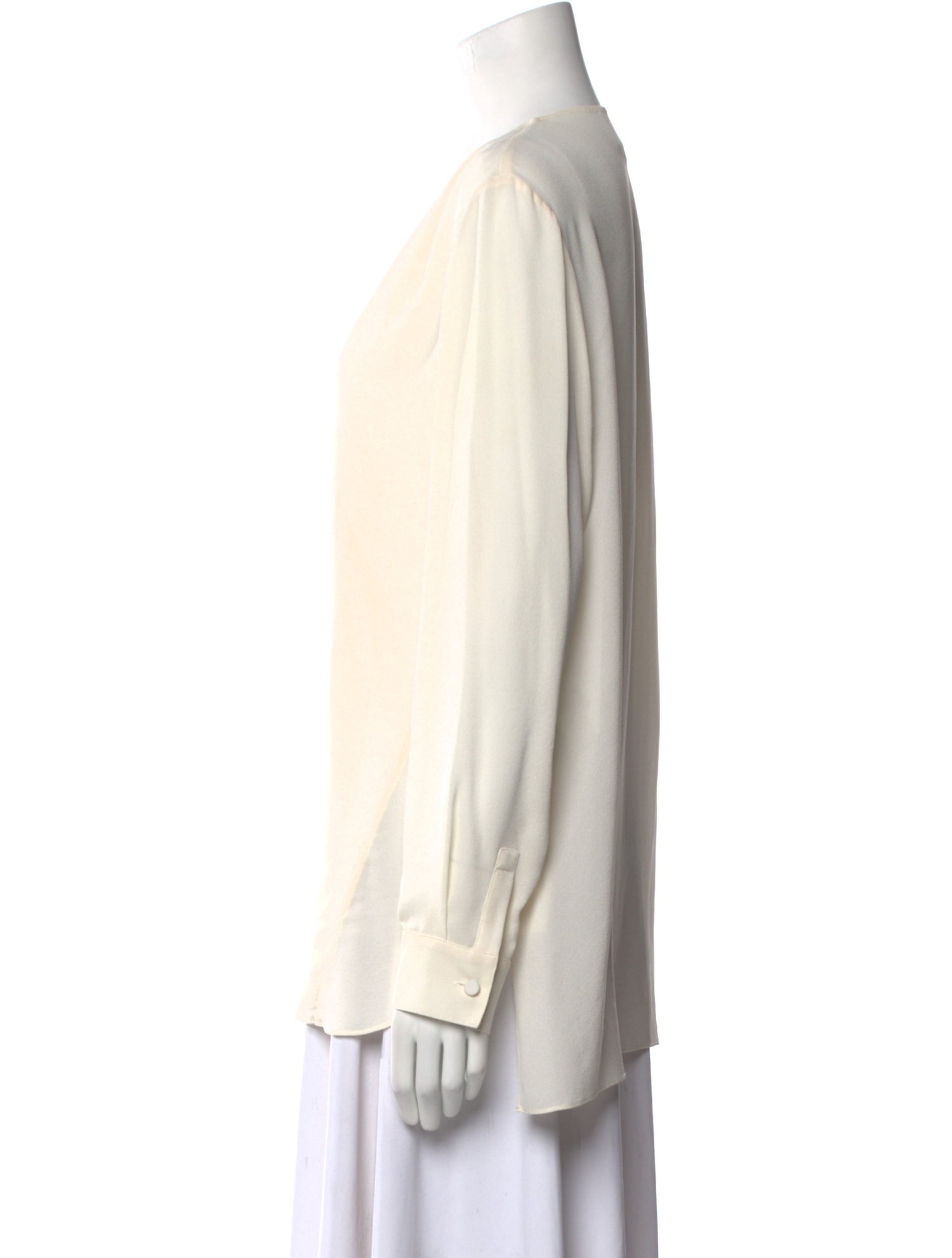 3.1 Phillip Lim Silk V-Neck Blouse