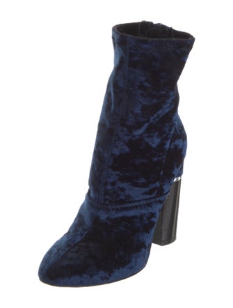 3.1 Phillip Lim Velvet Sock Boots