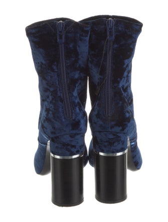 3.1 Phillip Lim Velvet Sock Boots
