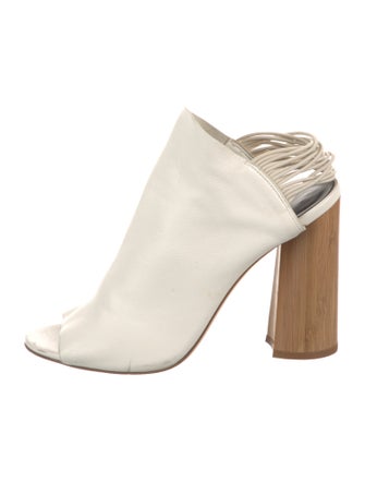 3.1 Phillip Lim Leather Slingback Sandals