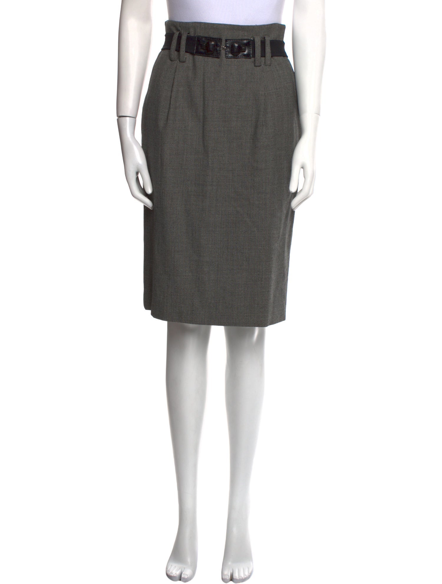 3.1 Phillip Lim Virgin Wool Knee-Length Skirt