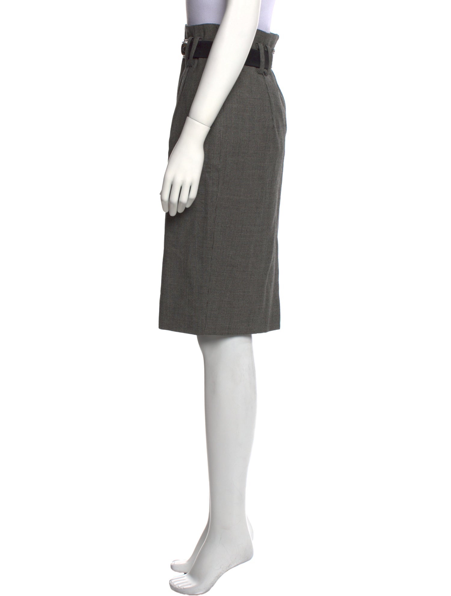 3.1 Phillip Lim Virgin Wool Knee-Length Skirt