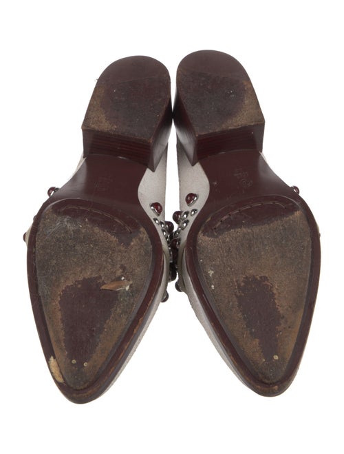 3.1 Phillip Lim Leather Studded Accents Mules