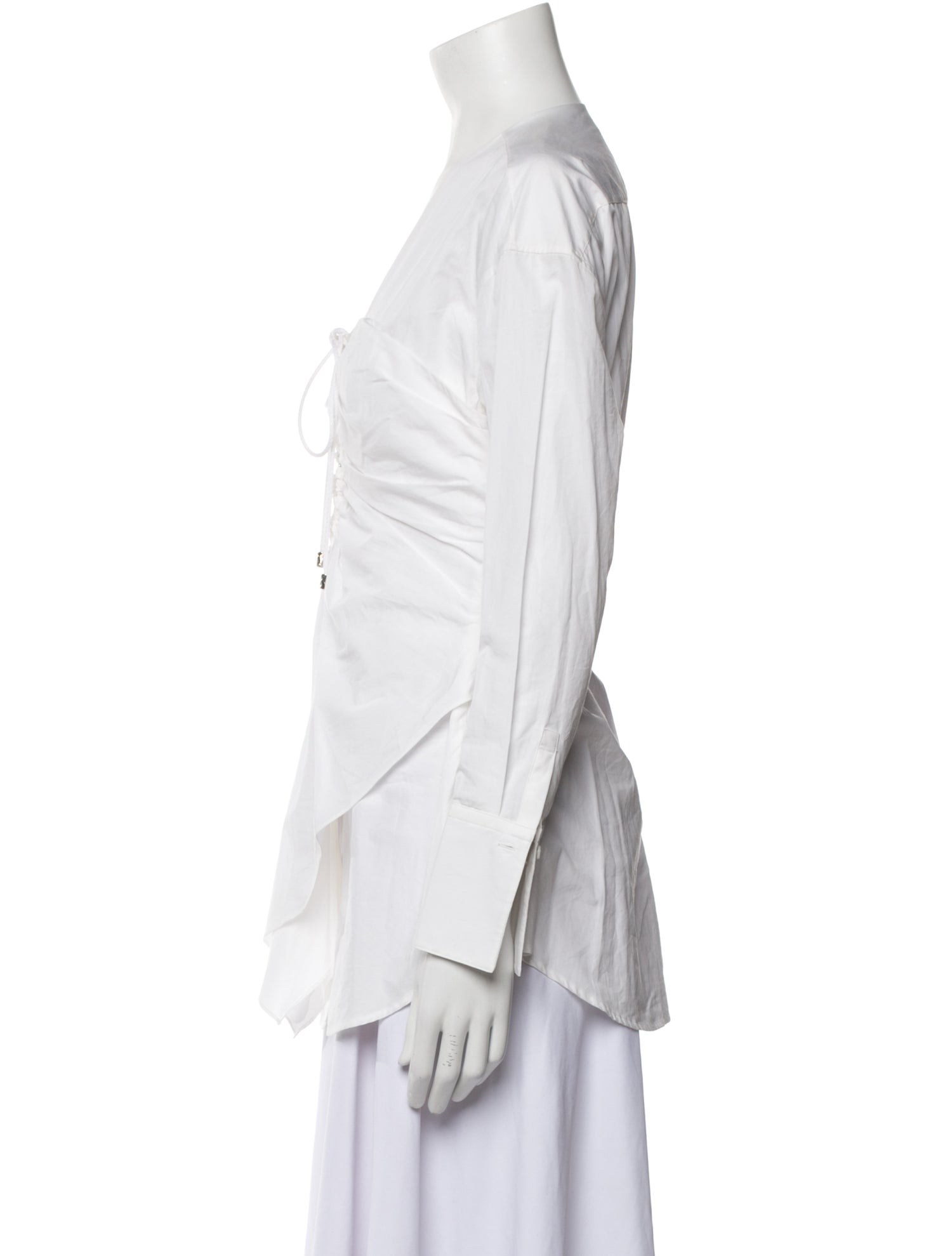 3.1 Phillip Lim V-Neck Long Sleeve Tunic