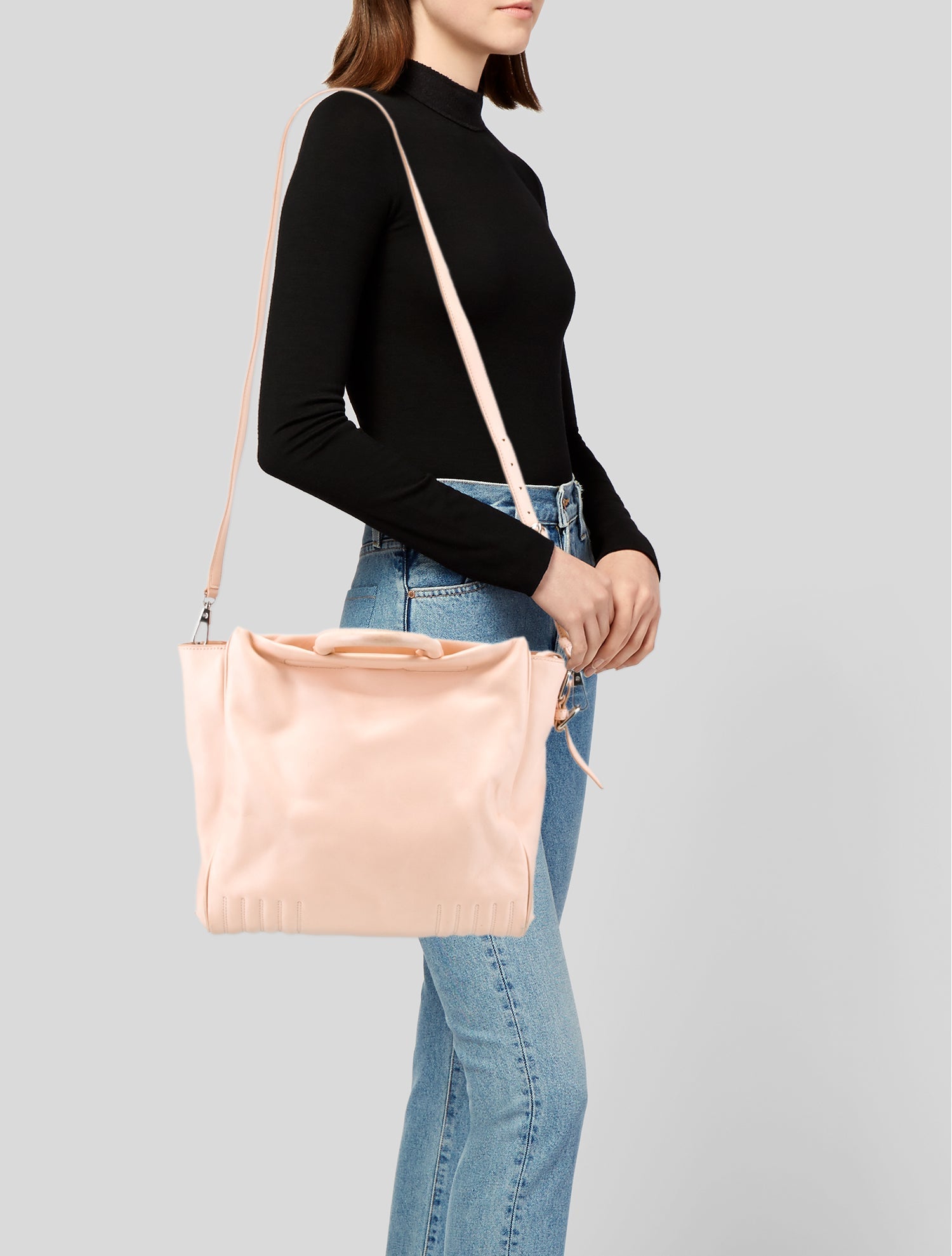 3.1 Phillip Lim Leather Bucket Bag