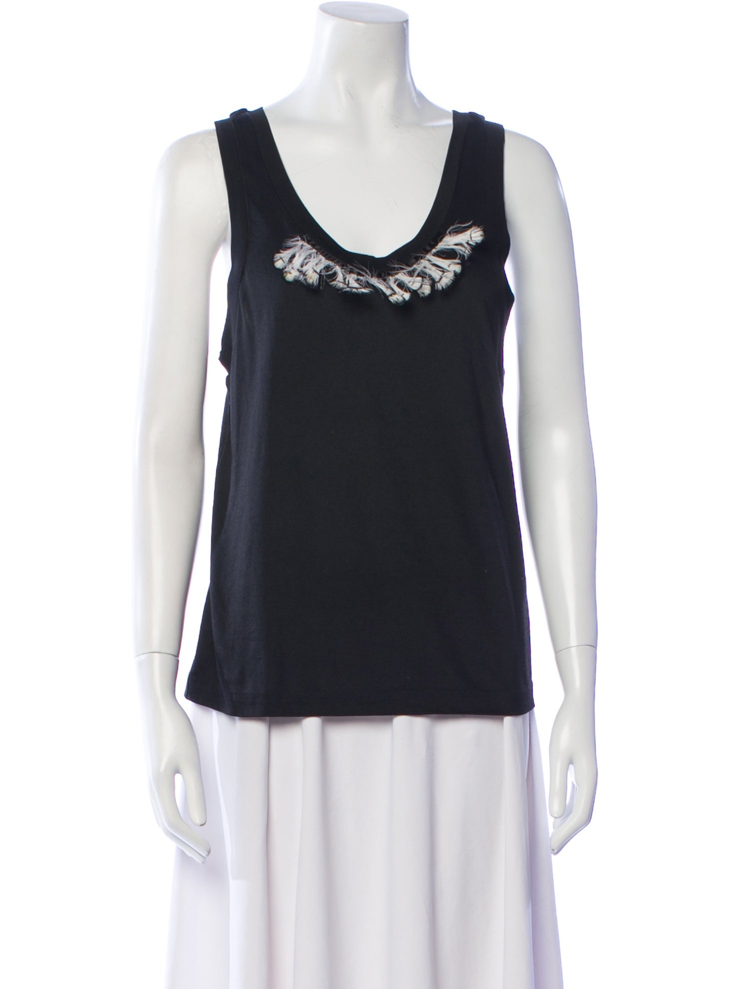 3.1 Phillip Lim Scoop Neck Sleeveless Top