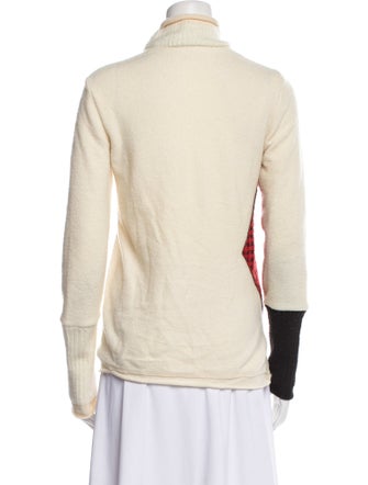 3.1 Phillip Lim Wool Colorblock Pattern Sweater