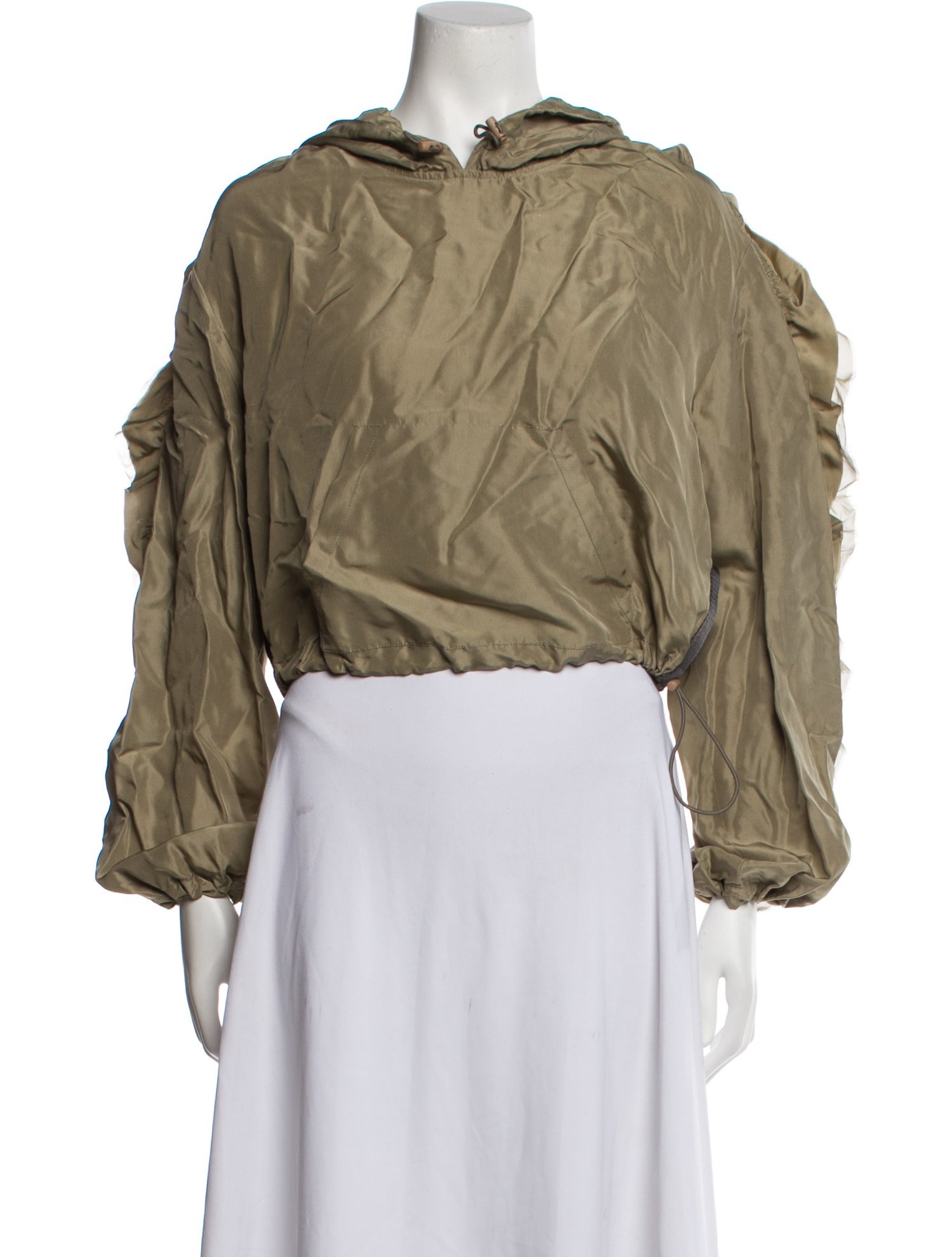 3.1 Phillip Lim Silk Biker Jacket