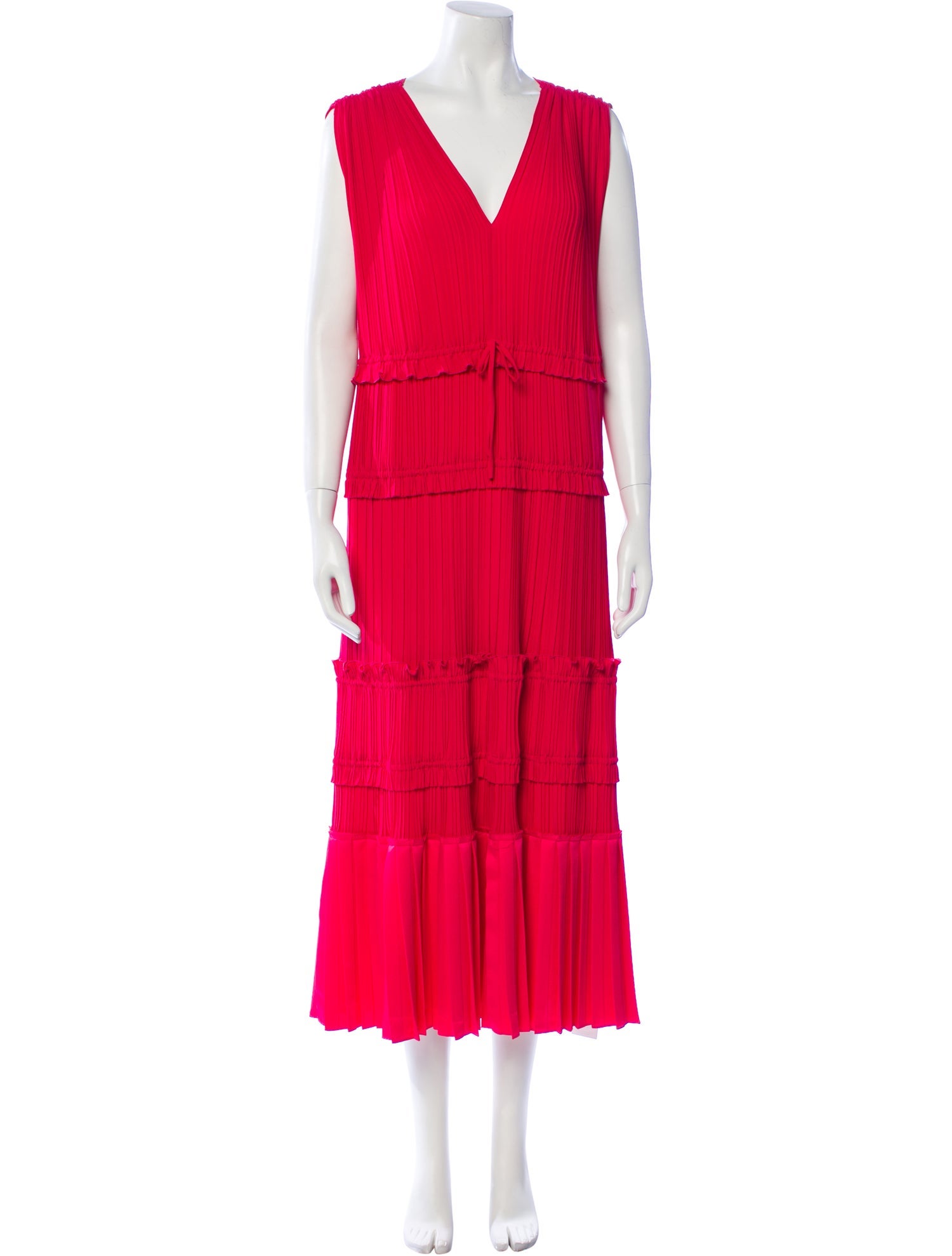 3.1 Phillip Lim V-Neck Long Dress