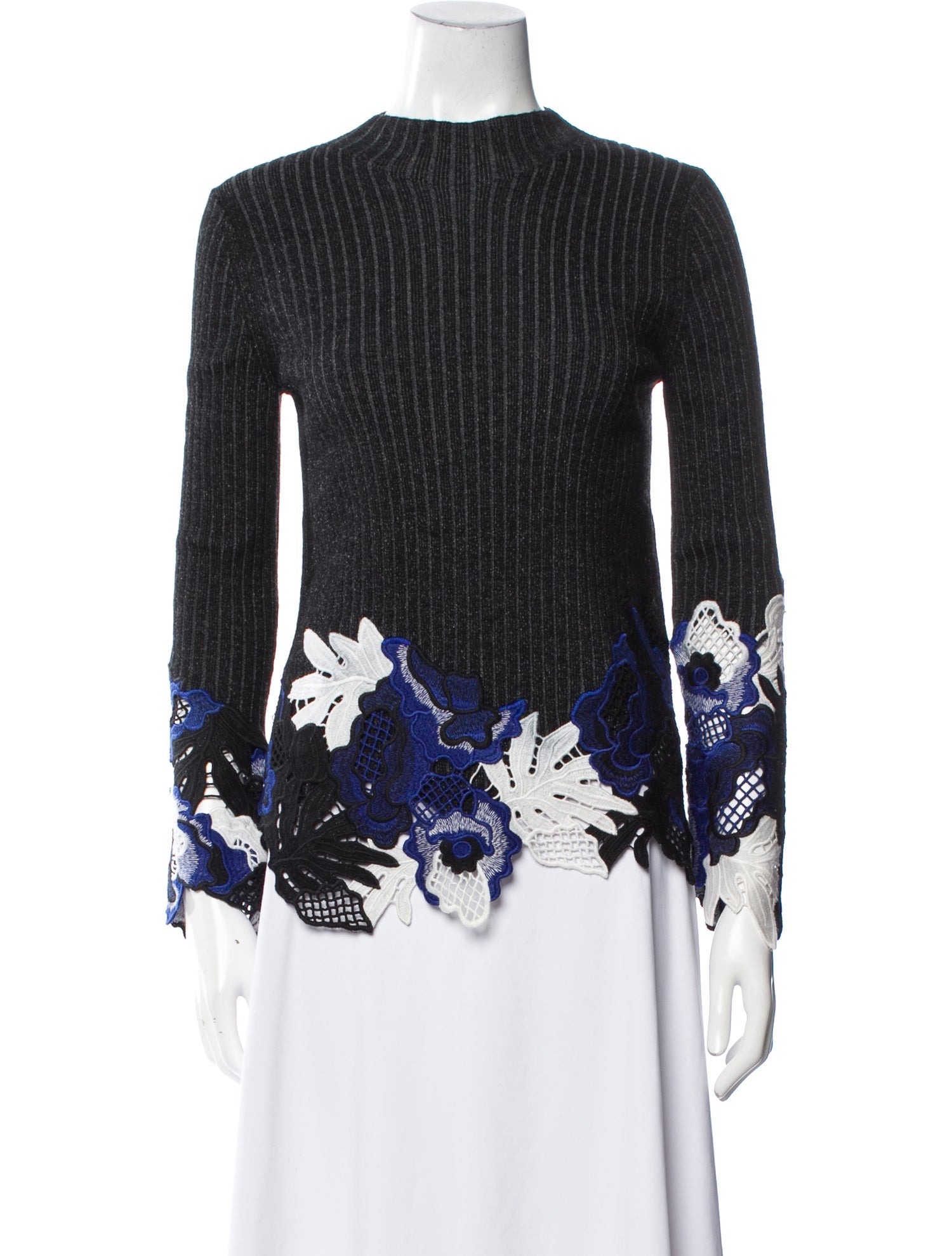 3.1 Phillip Lim Wool Printed Blouse