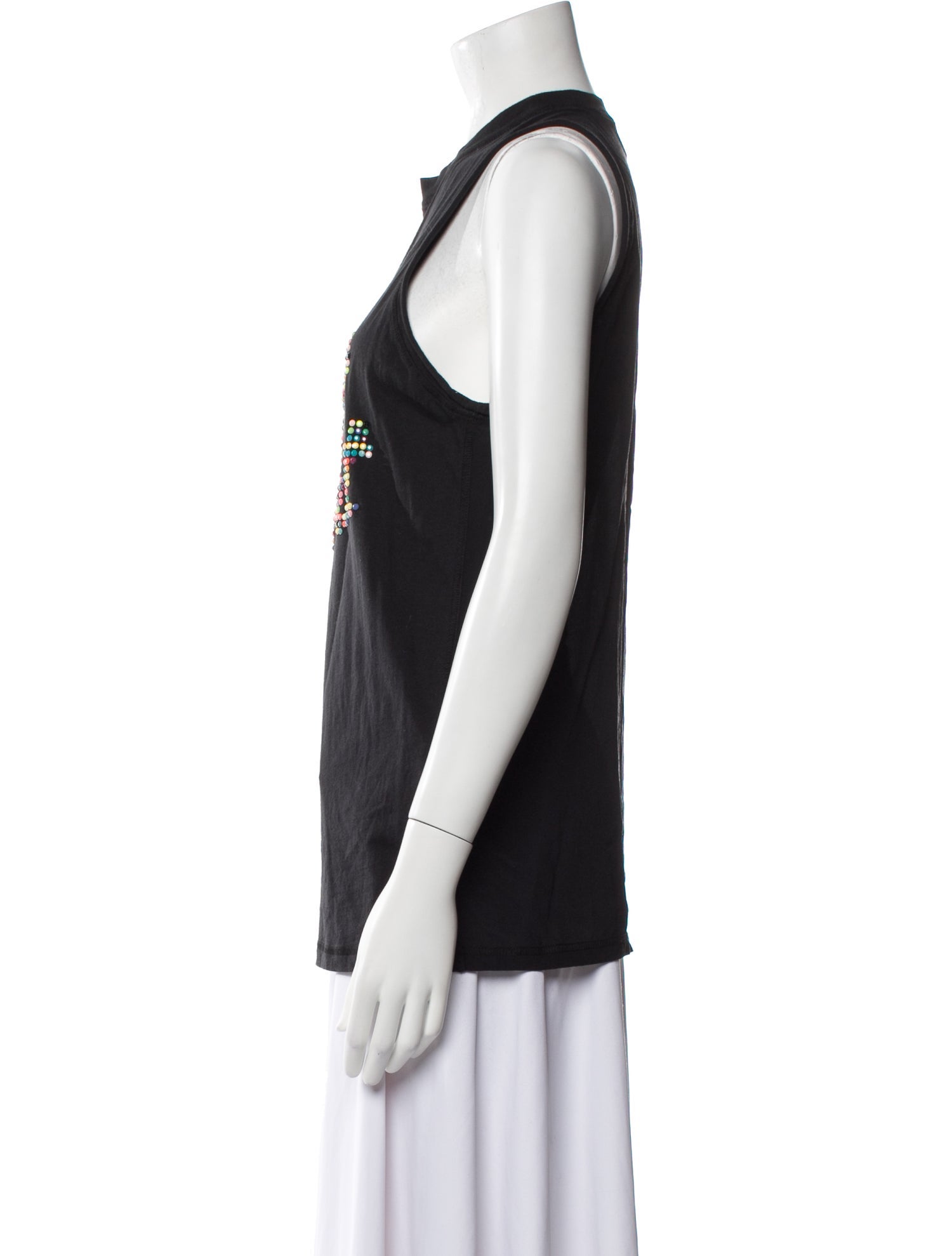 3.1 Phillip Lim Graphic Print Crew Neck Top