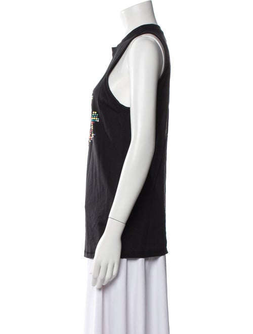 3.1 Phillip Lim Graphic Print Crew Neck Top