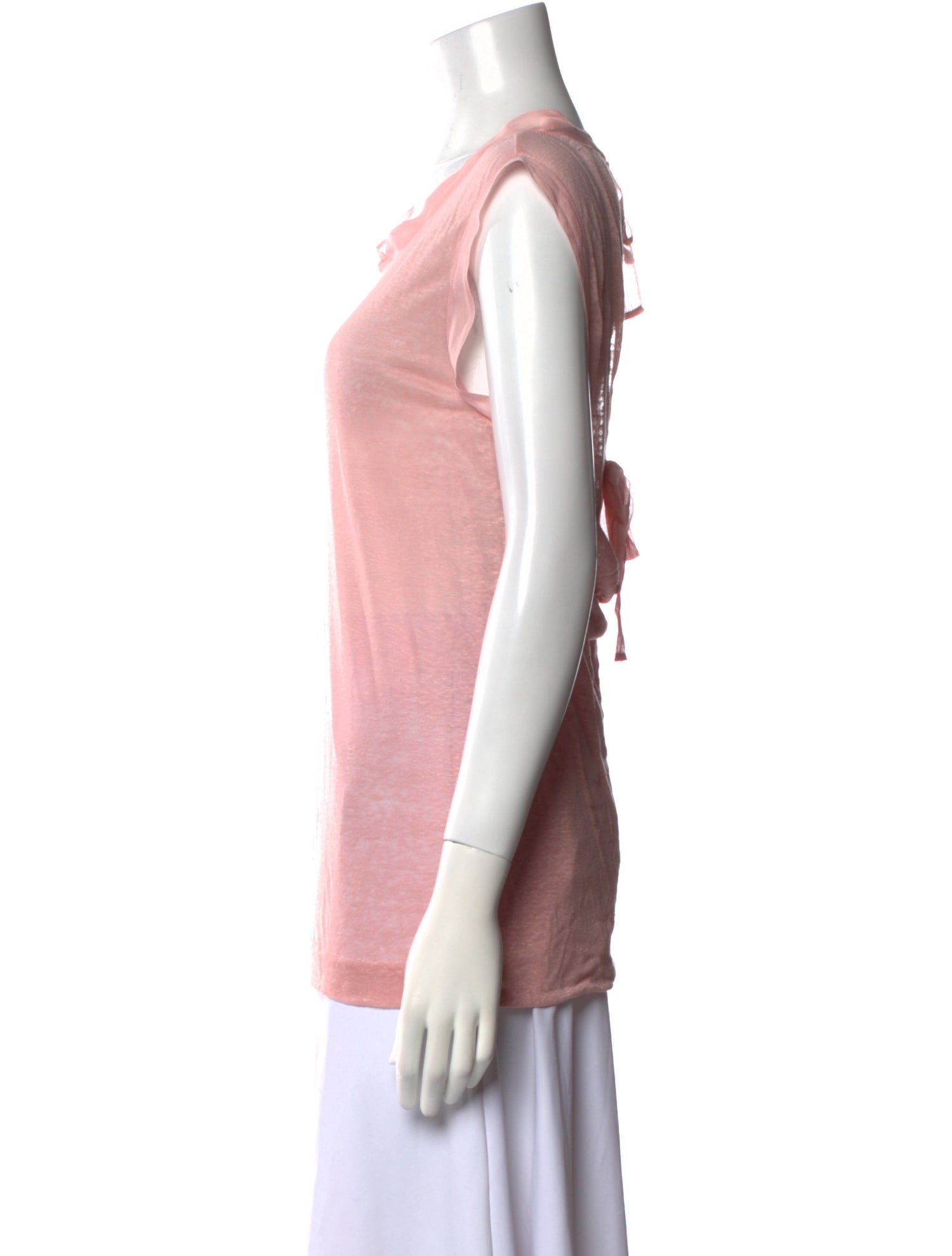 3.1 Phillip Lim Linen V-Neck Top