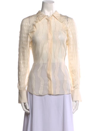 3.1 Phillip Lim Long Sleeve Button-Up Top