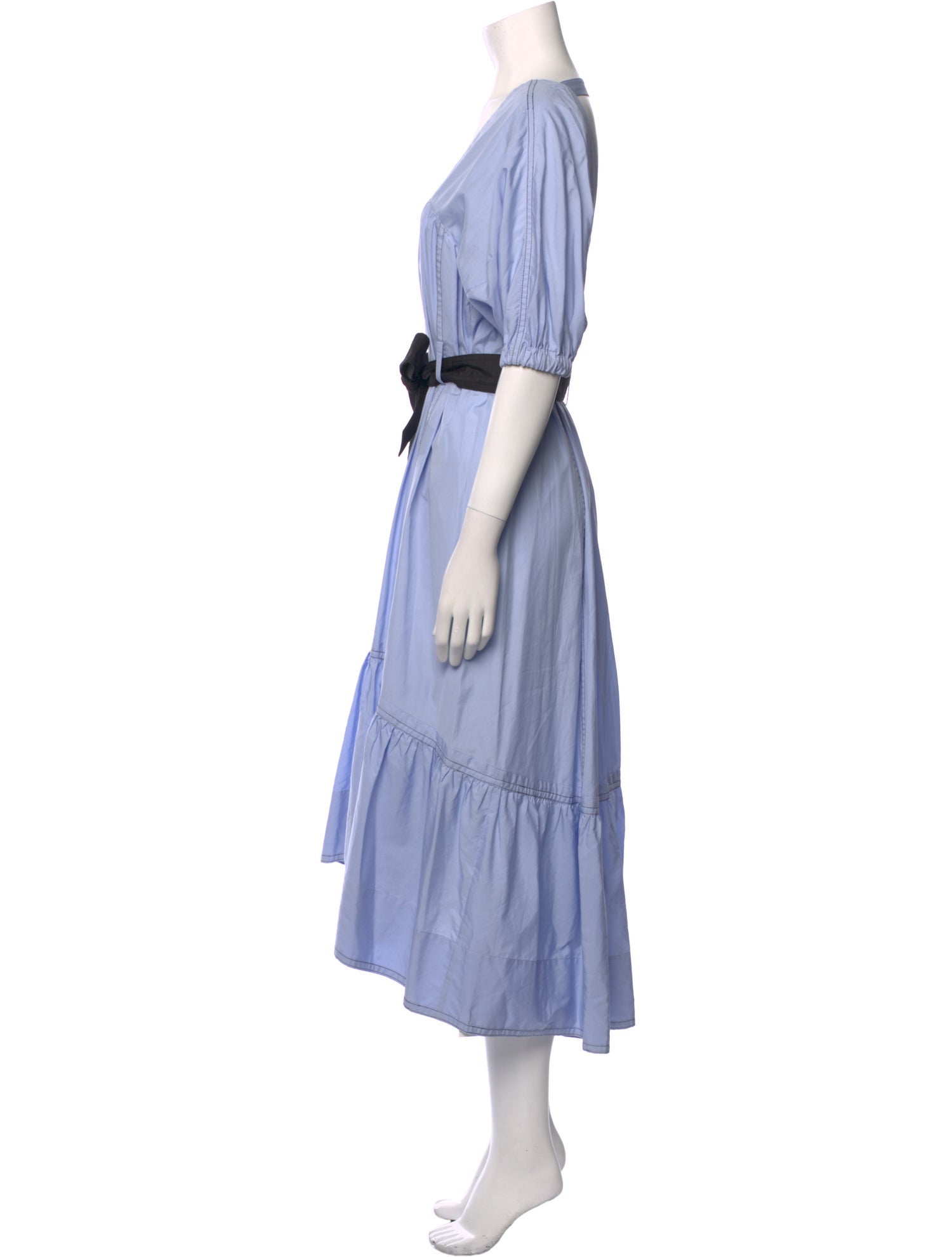 3.1 Phillip Lim V-Neck Long Dress