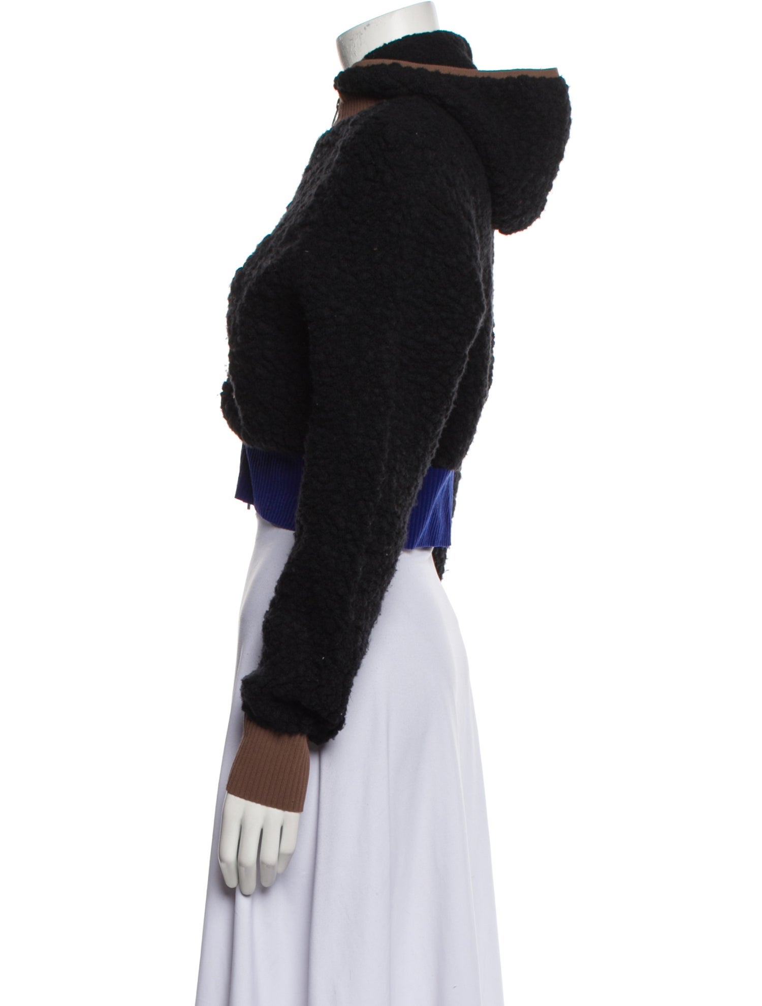 3.1 Phillip Lim Wool Colorblock Pattern Bomber Jacket