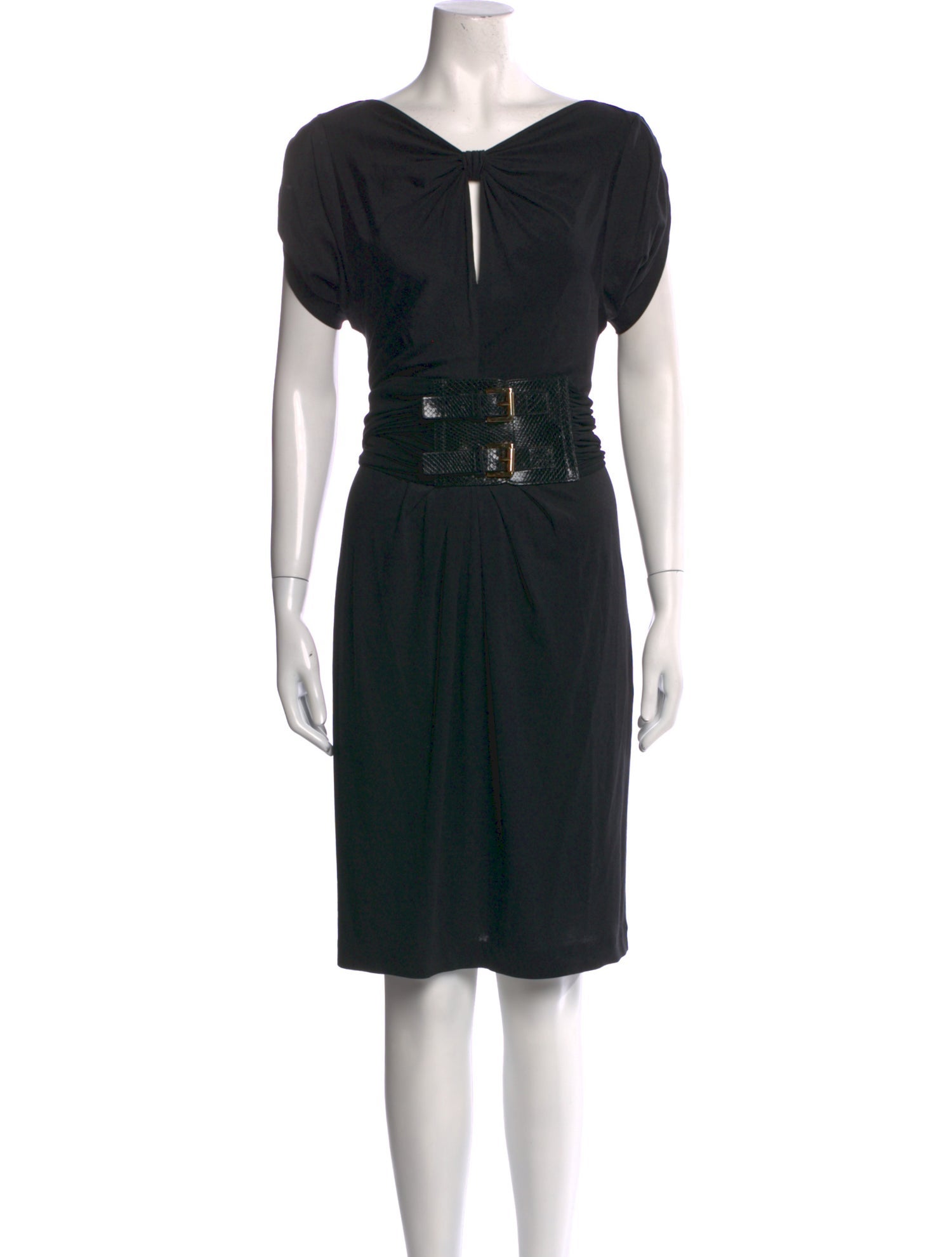 3.1 Phillip Lim V-Neck Knee-Length Dress