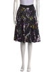 3.1 Phillip Lim Floral Print Knee-Length Skirt